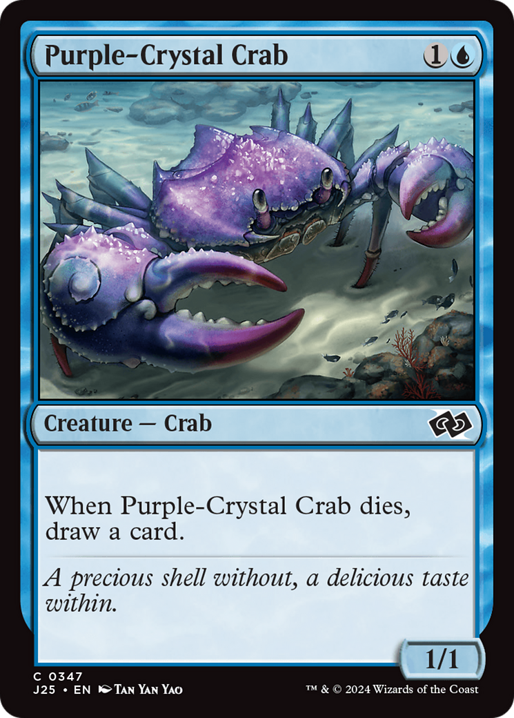 Purple-Crystal Crab [Foundations Jumpstart] | Webway Games