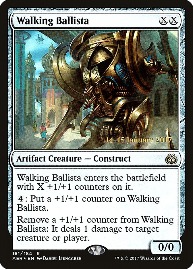Walking Ballista [Aether Revolt Prerelease Promos] | Webway Games