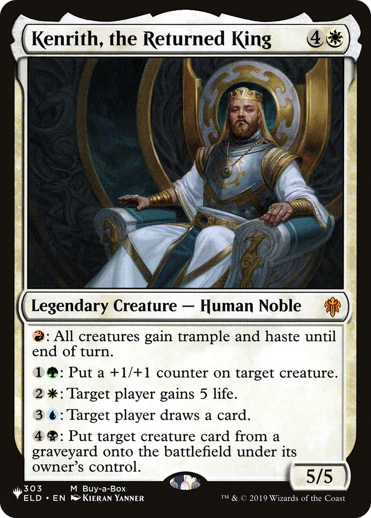 Kenrith, the Returned King [The List] | Webway Games