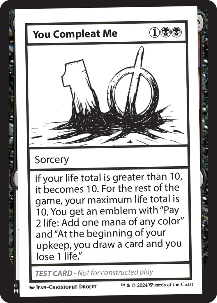 You Compleat Me [Mystery Booster 2 Playtest Cards] | Webway Games