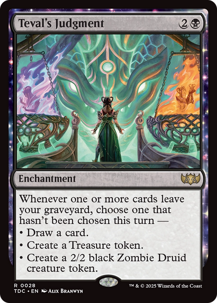 Teval's Judgment [Tarkir: Dragonstorm Commander] | Webway Games