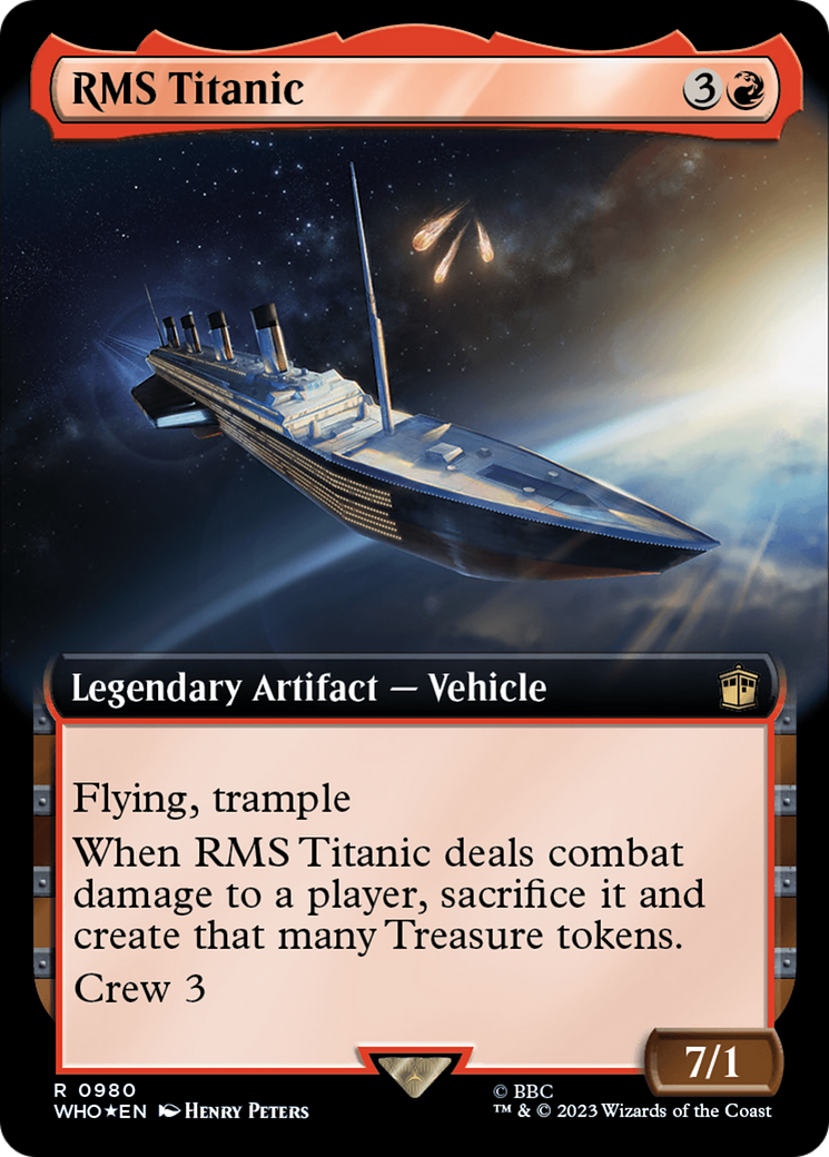 RMS Titanic (Extended Art) (Surge Foil) [Doctor Who] | Webway Games