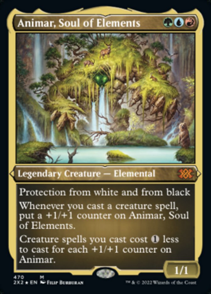 Animar, Soul of Elements (Foil Etched) [Double Masters 2022] | Webway Games