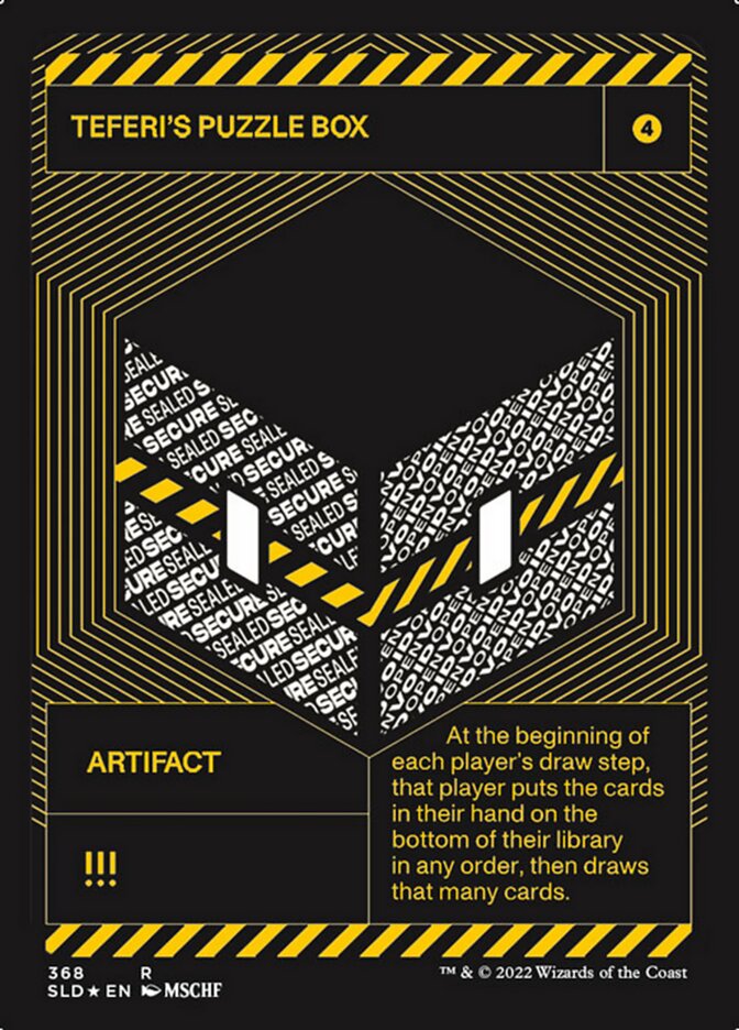 Teferi's Puzzle Box (Foil Etched) [Secret Lair Drop Series] | Webway Games