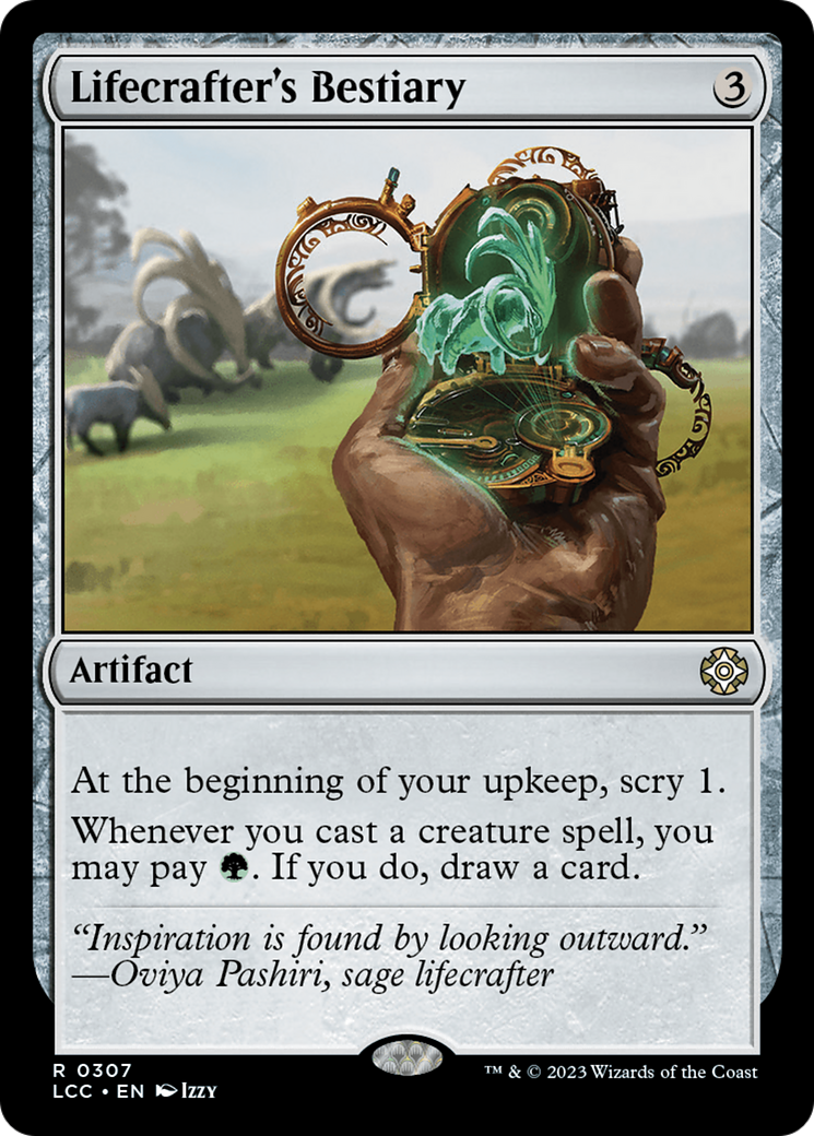 Lifecrafter's Bestiary [The Lost Caverns of Ixalan Commander] | Webway Games
