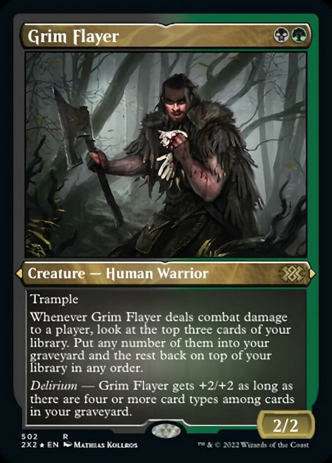 Grim Flayer (Foil Etched) [Double Masters 2022] | Webway Games