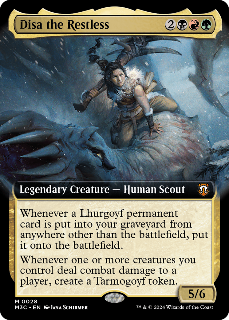 Disa the Restless (Extended Art) [Modern Horizons 3 Commander] | Webway Games
