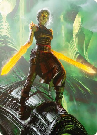 Nahiri, the Unforgiving Art Card [Phyrexia: All Will Be One Art Series] | Webway Games