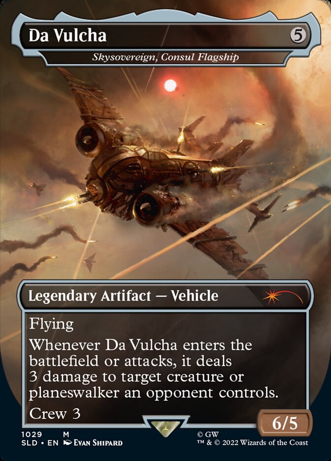 Da Vulcha - Skysovereign, Consul Flagship (Borderless) [Secret Lair Drop Series] | Webway Games