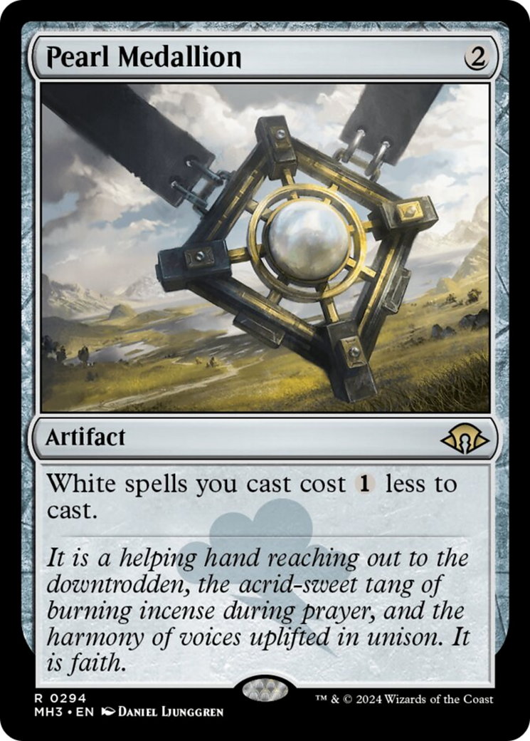 Pearl Medallion [Modern Horizons 3] | Webway Games