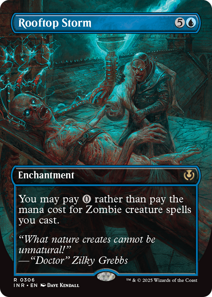 Rooftop Storm (Borderless) [Innistrad Remastered] | Webway Games