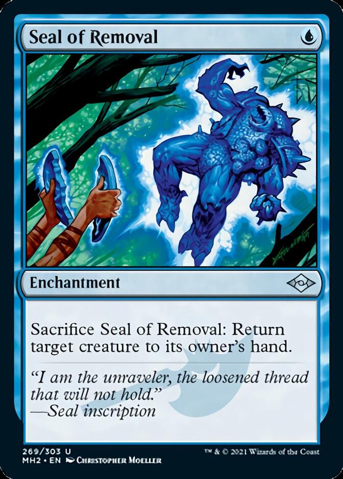 Seal of Removal (Foil Etched) [Modern Horizons 2] | Webway Games