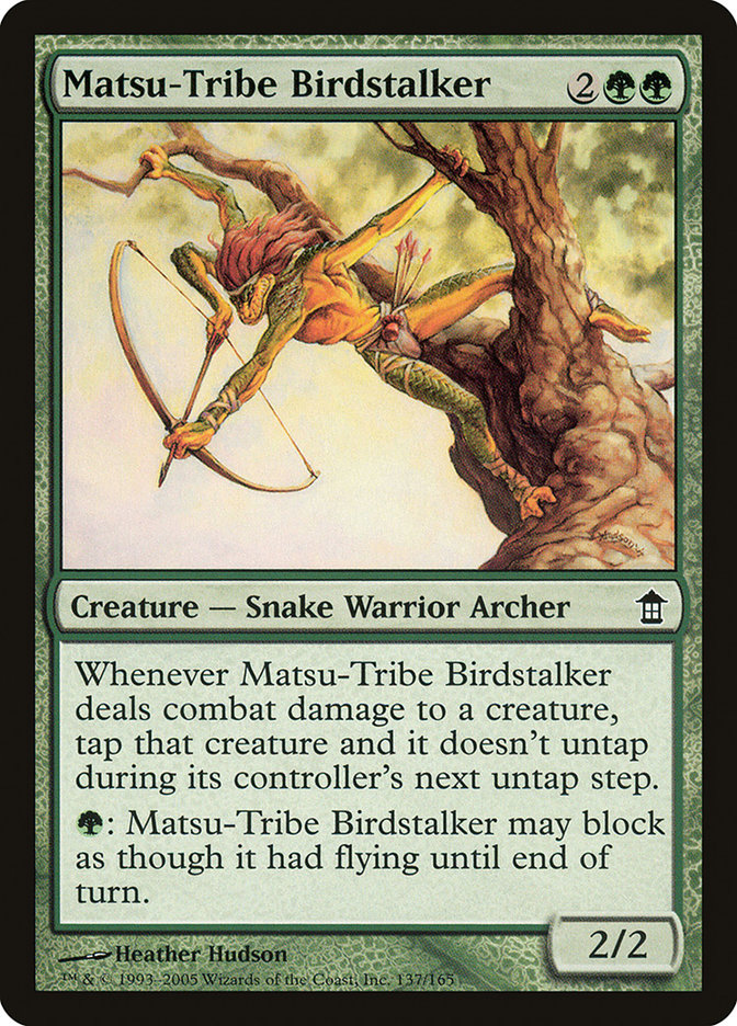 Matsu-Tribe Birdstalker [Saviors of Kamigawa] | Webway Games