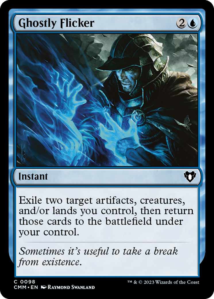 Ghostly Flicker [Commander Masters] | Webway Games