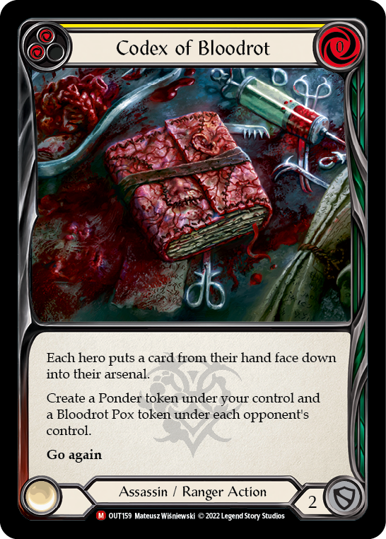 Codex of Bloodrot [OUT159] (Outsiders) | Webway Games
