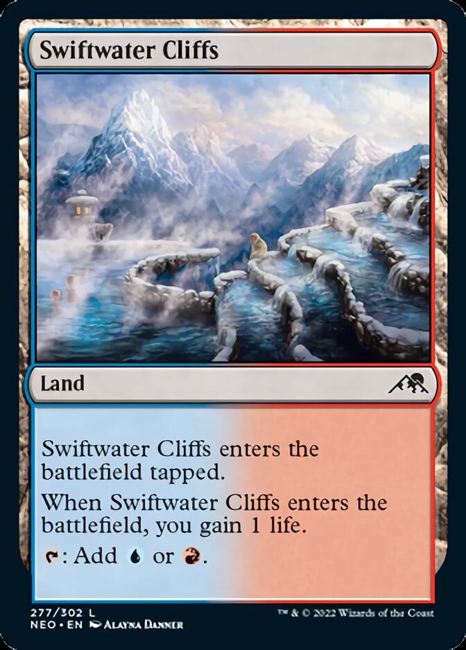 Swiftwater Cliffs [Kamigawa: Neon Dynasty] | Webway Games