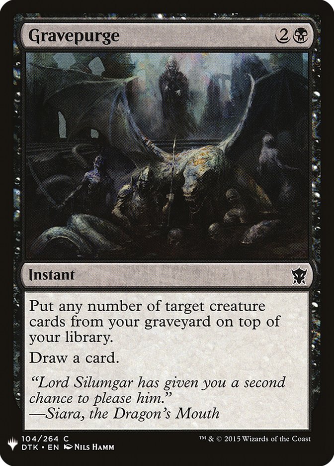 Gravepurge [Mystery Booster] | Webway Games