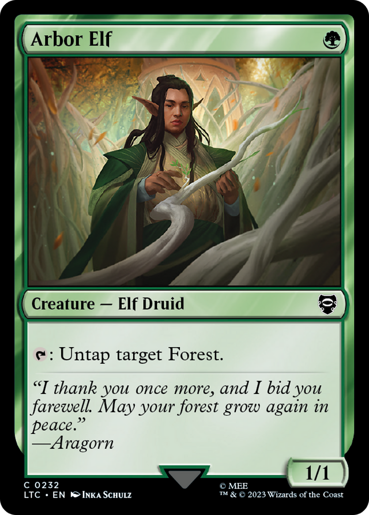 Arbor Elf [The Lord of the Rings: Tales of Middle-Earth Commander] | Webway Games