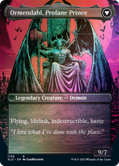 Westvale Abbey // Ormendahl, Profane Prince (Borderless) [Secret Lair: From Cute to Brute] | Webway Games