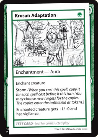 Krosan Adaptation (2021 Edition) [Mystery Booster Playtest Cards] | Webway Games