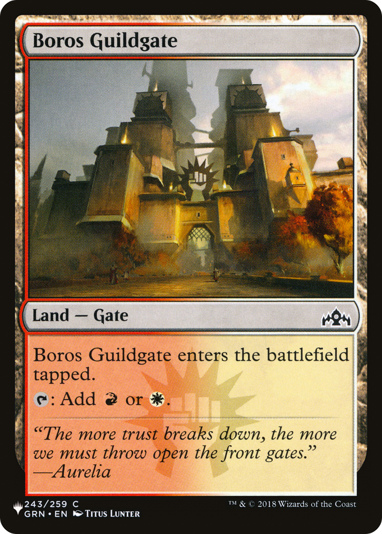 Boros Guildgate [The List] | Webway Games