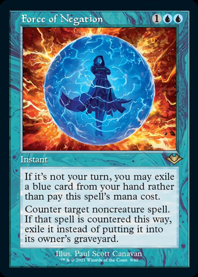Force of Negation (Retro Foil Etched) [Modern Horizons] | Webway Games