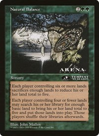 Natural Balance (Oversized) [Oversize Cards] | Webway Games