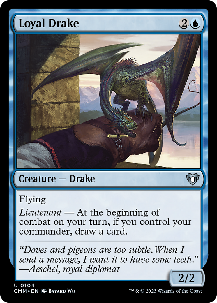 Loyal Drake [Commander Masters] | Webway Games