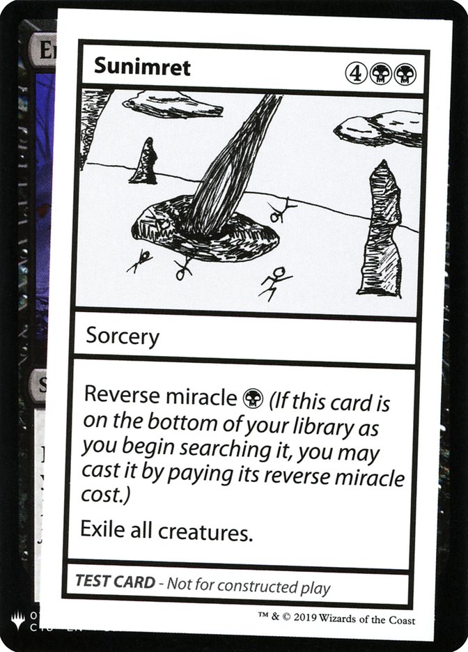 Sunimret [Mystery Booster Playtest Cards] | Webway Games
