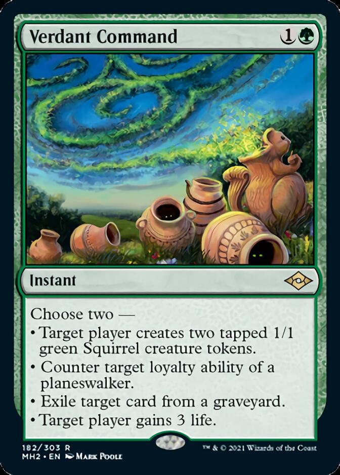 Verdant Command [Modern Horizons 2] | Webway Games