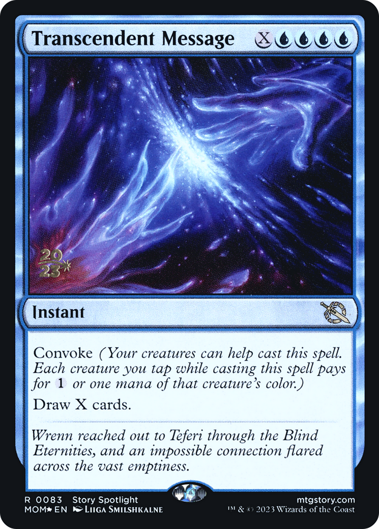 Transcendent Message [March of the Machine Prerelease Promos] | Webway Games