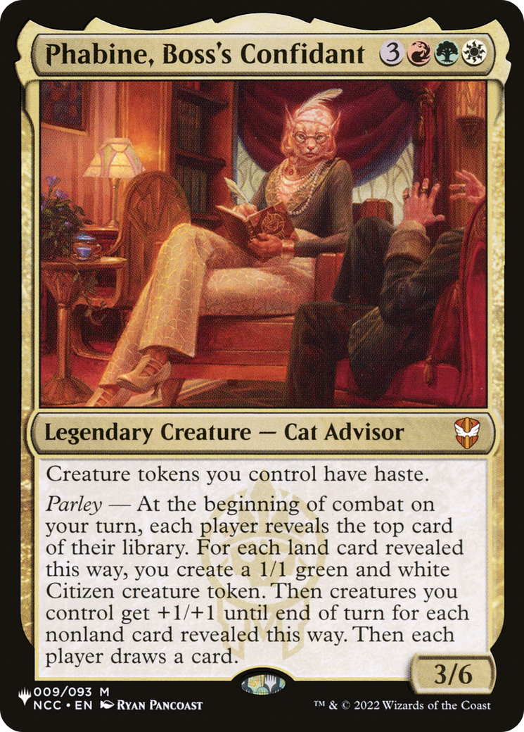 Phabine, Boss's Confidant [The List] | Webway Games