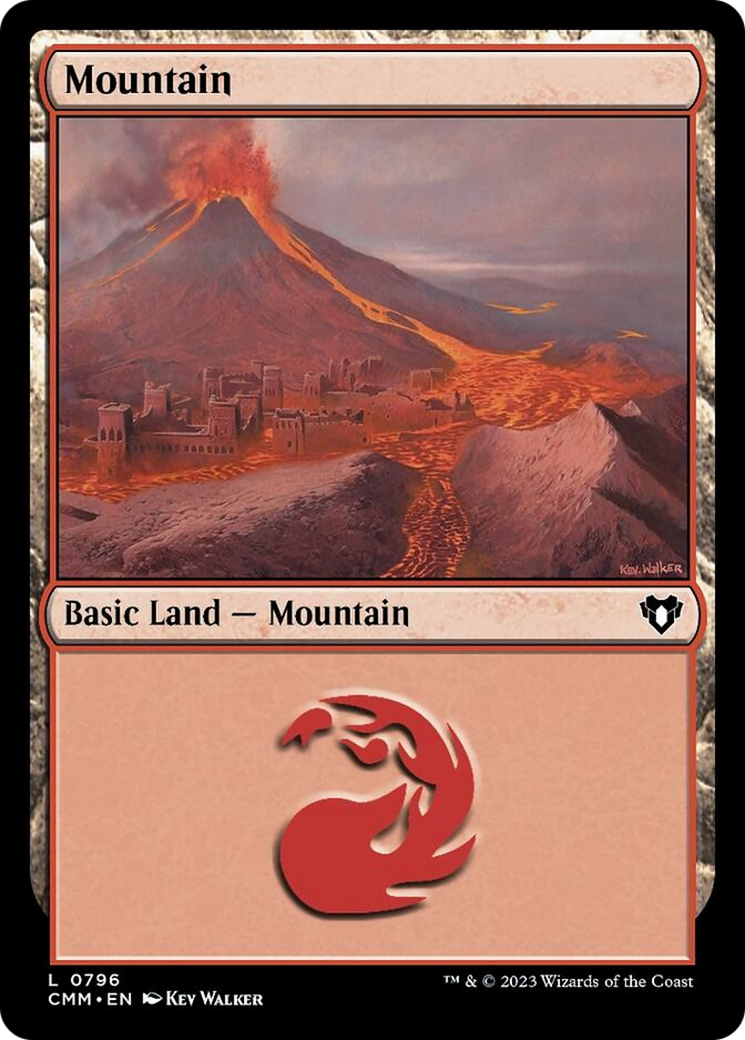 Mountain (796) [Commander Masters] | Webway Games