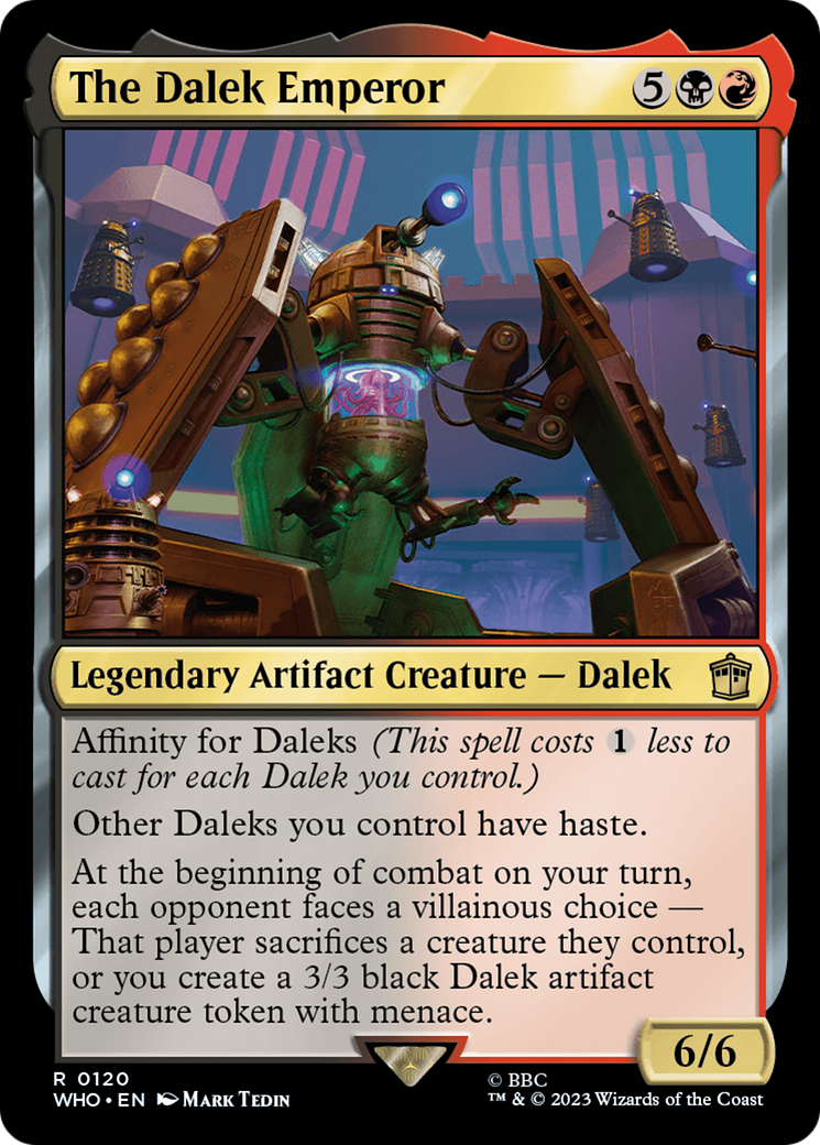The Dalek Emperor (Extended Art) [Doctor Who] | Webway Games