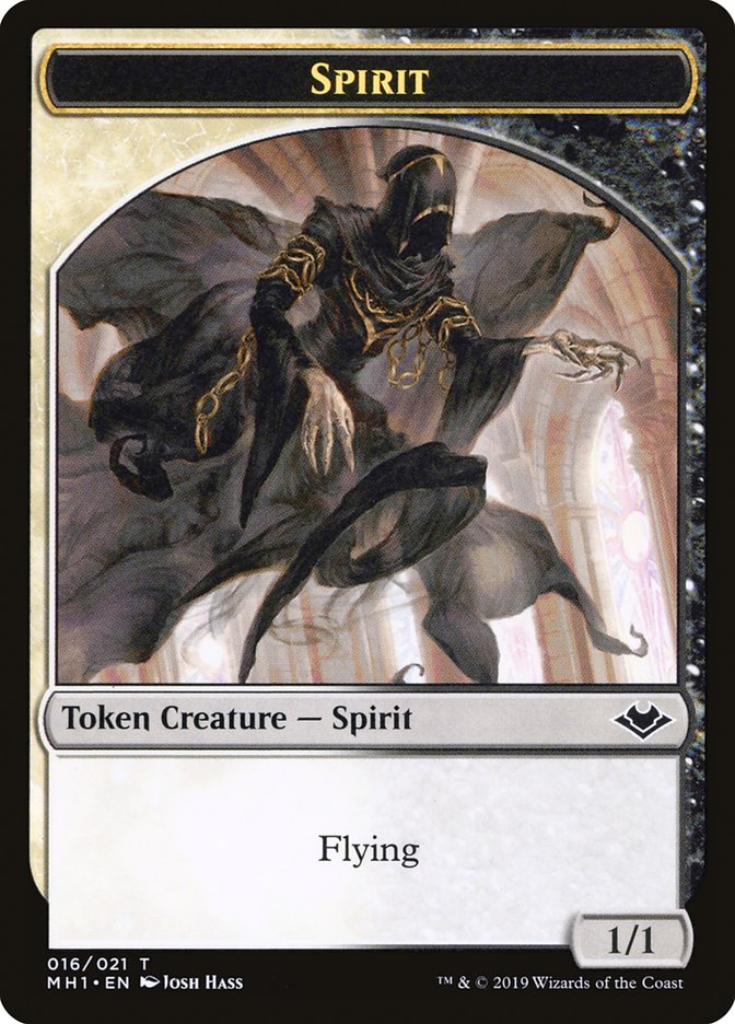 Spirit Token [Modern Horizons Tokens] | Webway Games