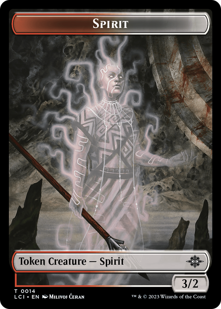 Map // Spirit Double-Sided Token [The Lost Caverns of Ixalan Tokens] | Webway Games