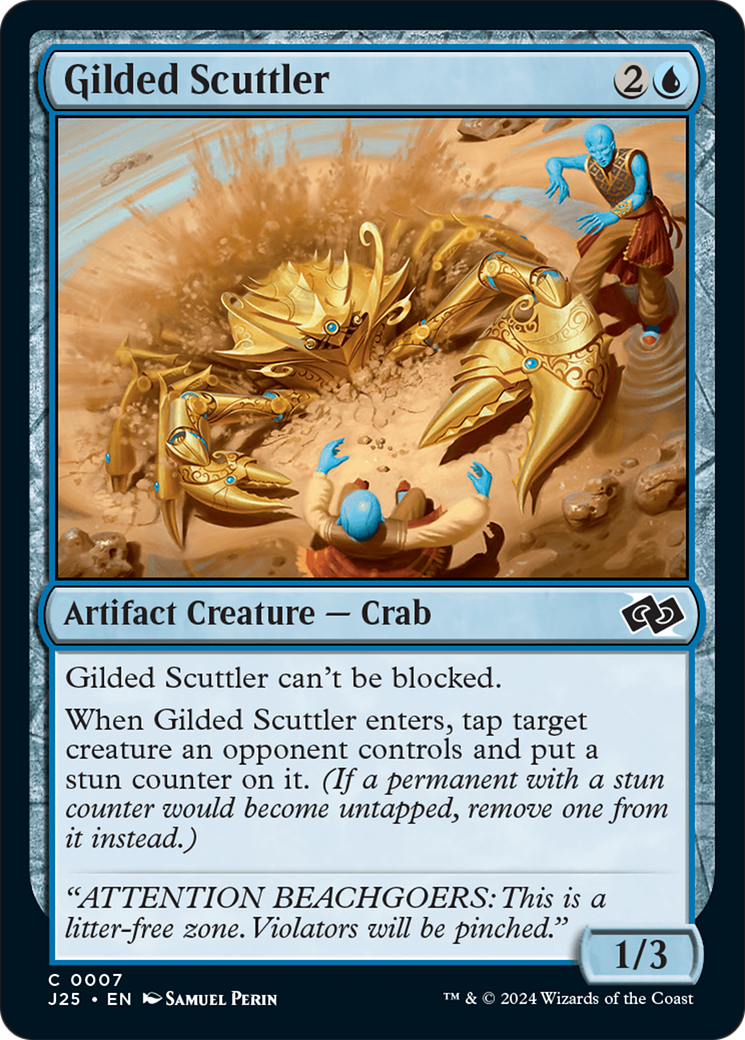 Gilded Scuttler [Foundations Jumpstart] | Webway Games