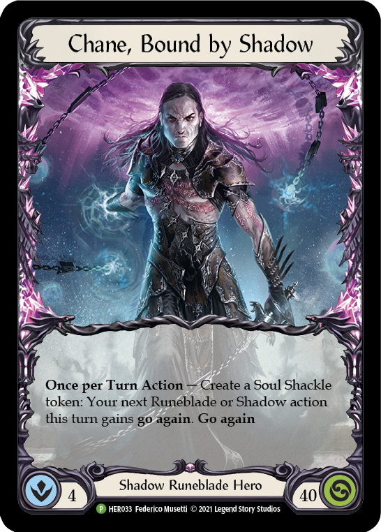 Chane, Bound by Shadow [HER033] (Promo)  Cold Foil | Webway Games