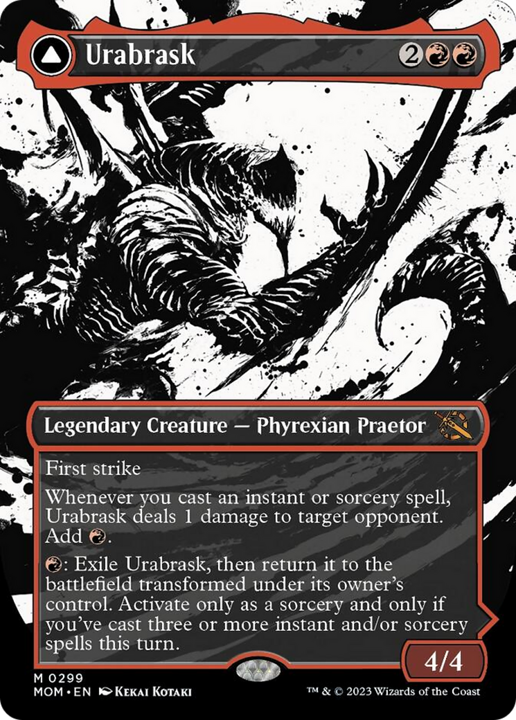 Urabrask // The Great Work (Showcase Planar Booster Fun) [March of the Machine] | Webway Games