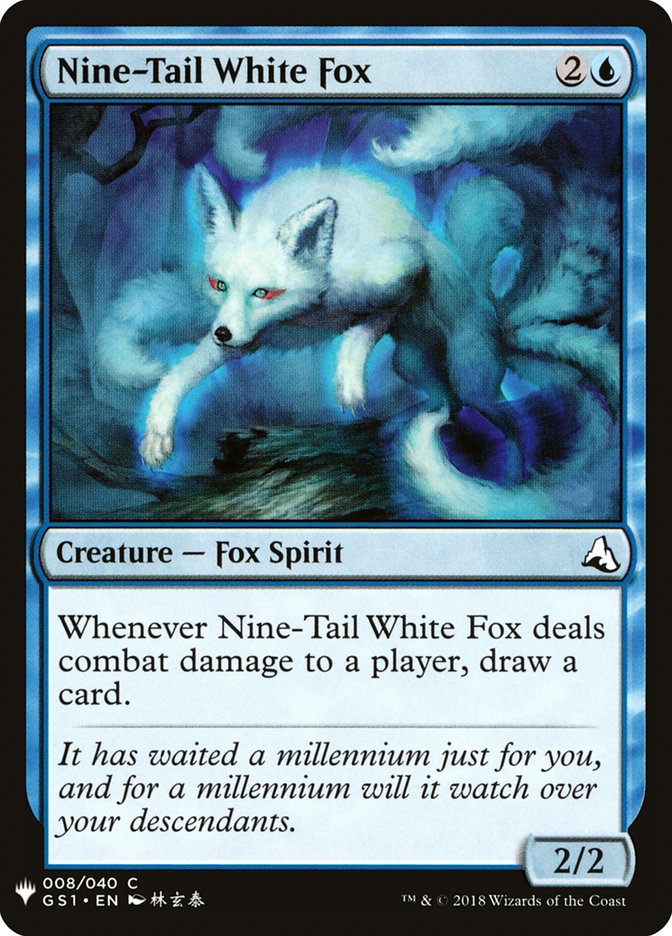 Nine-Tail White Fox [Mystery Booster] | Webway Games