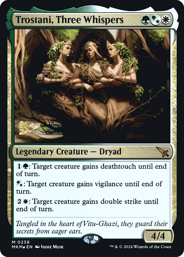 Trostani, Three Whispers [Murders at Karlov Manor Prerelease Promos] | Webway Games