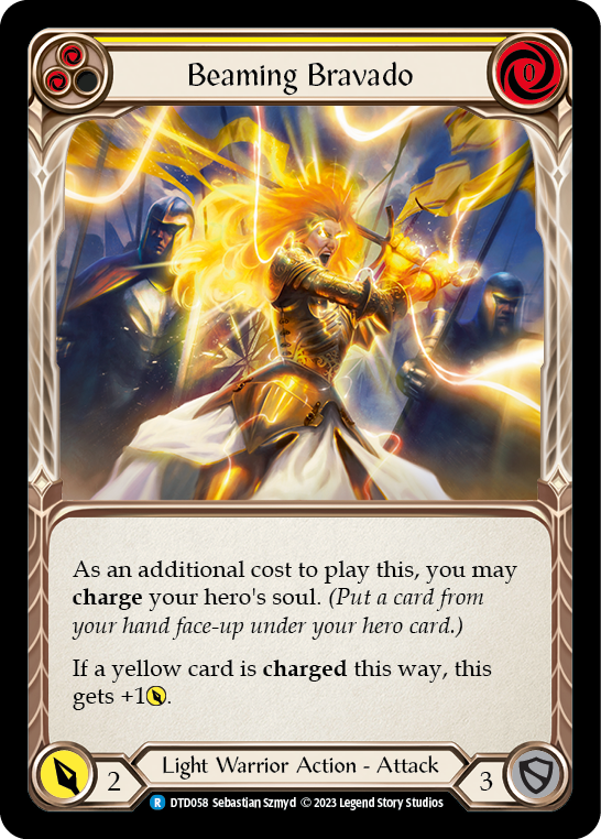Beaming Bravado (Yellow) [DTD058] (Dusk Till Dawn) | Webway Games