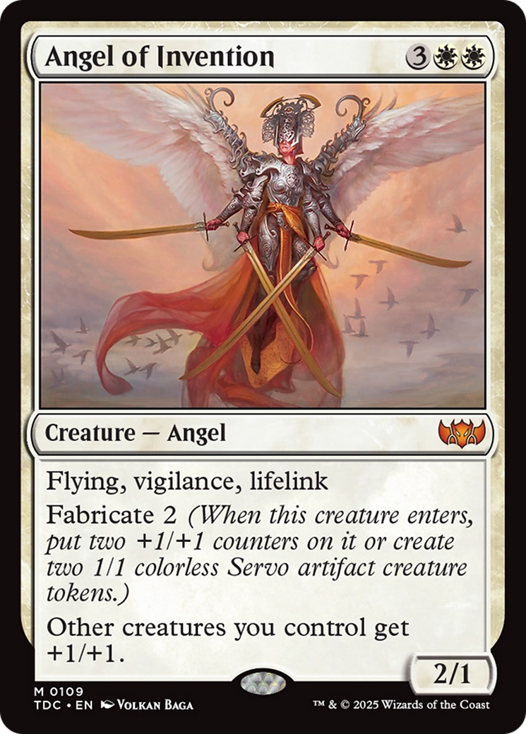 Angel of Invention [Tarkir: Dragonstorm Commander] | Webway Games