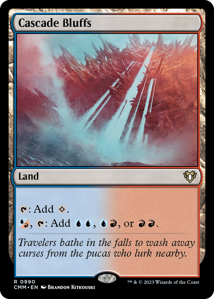 Cascade Bluffs [Commander Masters] | Webway Games