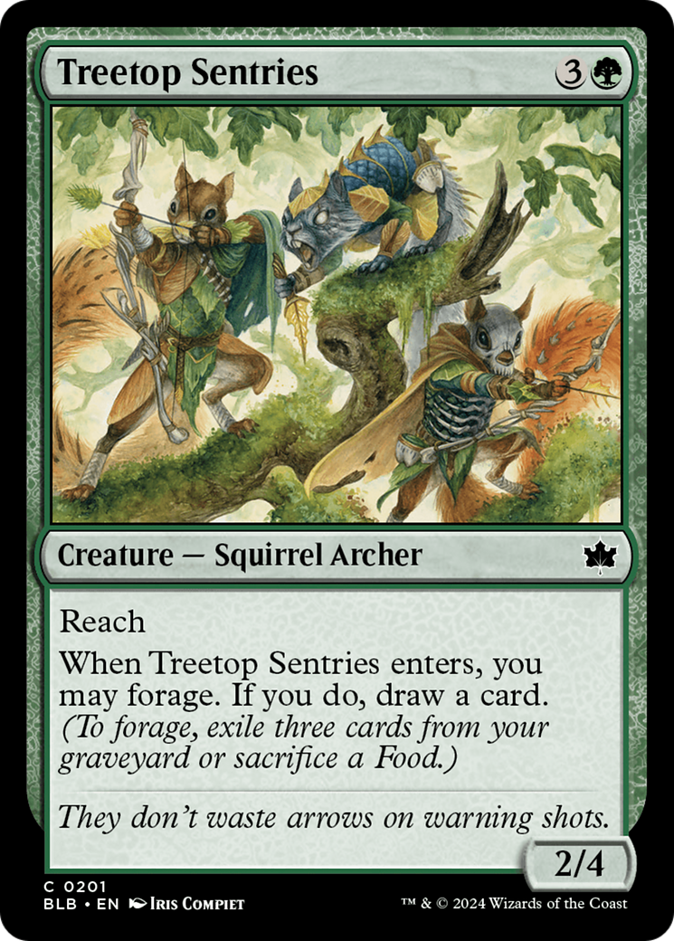 Treetop Sentries [Bloomburrow] | Webway Games