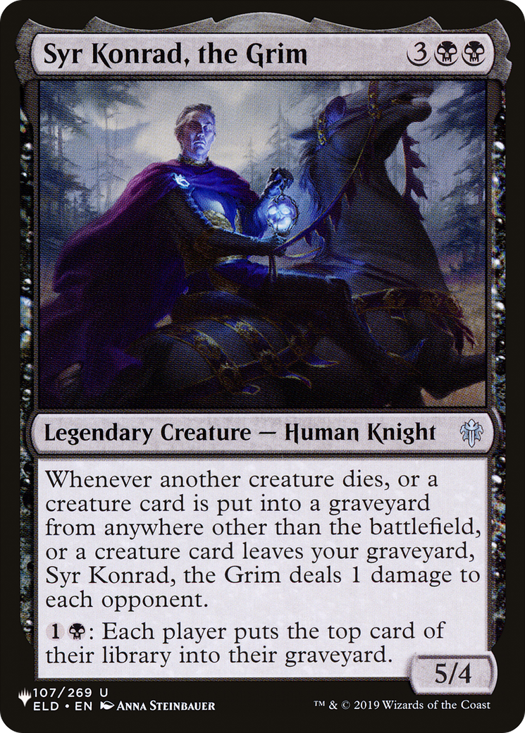 Syr Konrad, the Grim [The List] | Webway Games
