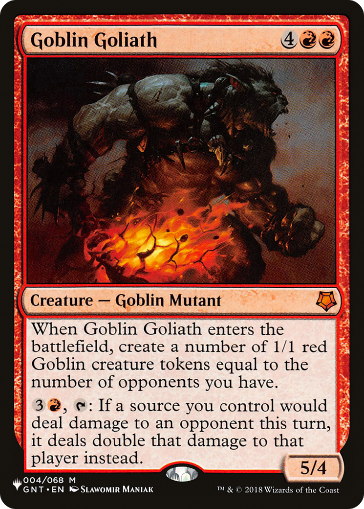 Goblin Goliath [The List] | Webway Games