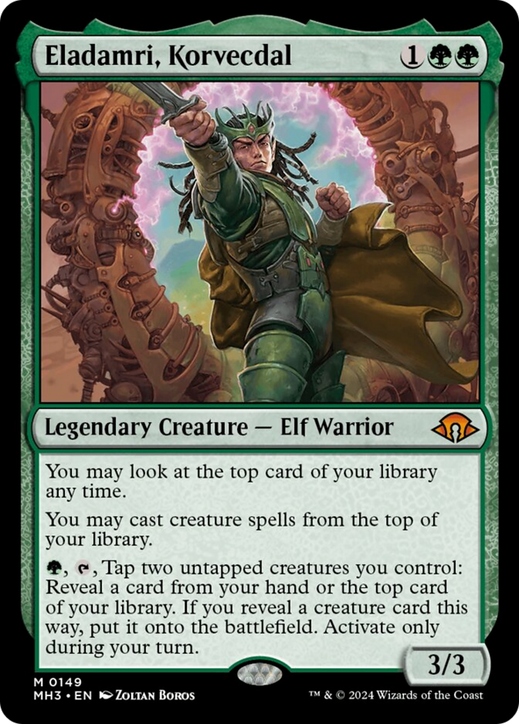 Eladamri, Korvecdal [Modern Horizons 3] | Webway Games