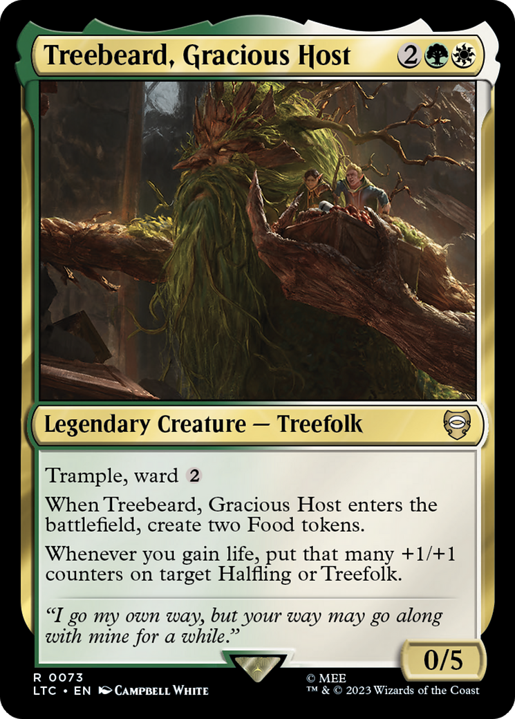 Treebeard, Gracious Host [The Lord of the Rings: Tales of Middle-Earth Commander] | Webway Games