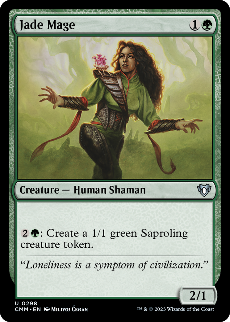 Jade Mage [Commander Masters] | Webway Games